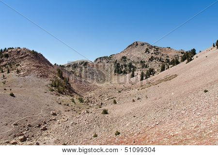 Hiking On Mount Lassen