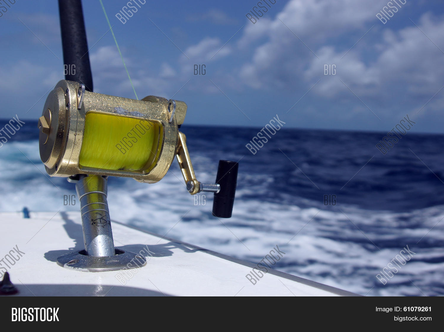 Bronze Fishing Reel Image & Photo (Free Trial) Bigstock