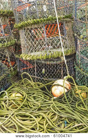 Lobster Pots And Associated Equipment