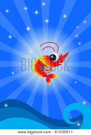 Funny shrimp