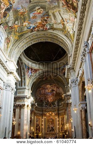 ROME, ITALY CIRCA MAY 2012 - Jesuit church