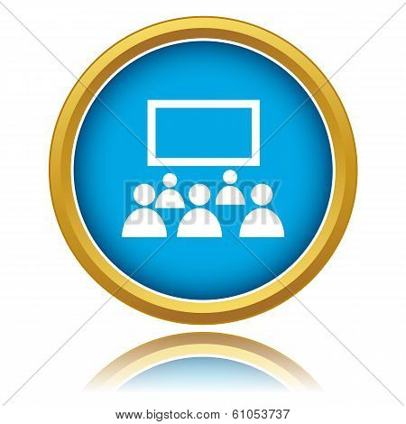 Cinema icon vector