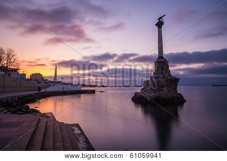 Monument to the Scuttled Warships in Sevastopol