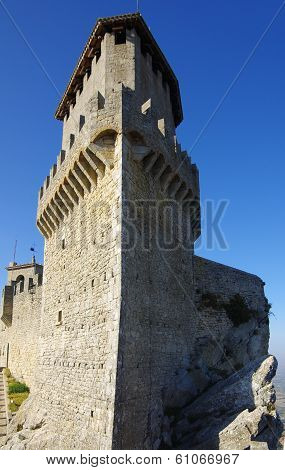 Guaita Castle In San Marino