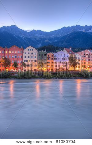 Mariahilf Street In Innsbruck, Austria.
