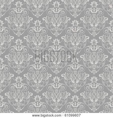 Damask seamless pattern