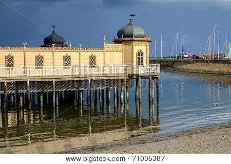 The old public bath in Varberg