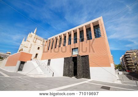 New building of the prado museum in Madrid on may 4 2013