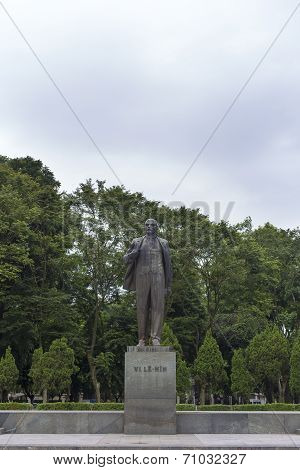 Lenin Statue In Hanoi