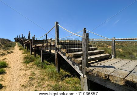 Algarve Beach Entrance