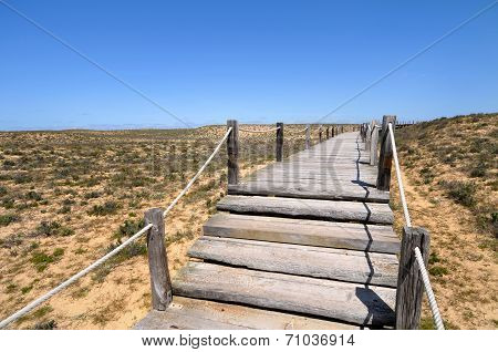 Algarve Beach Entrance
