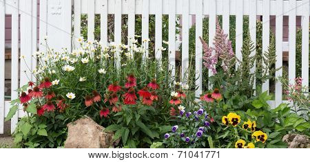Old Fashioned Garden Fence