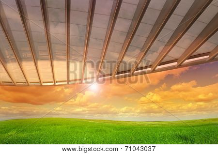 Green Fields Wallpaper