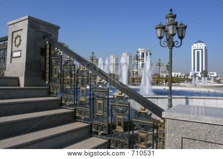 Piede-ponte con corrimano Castings