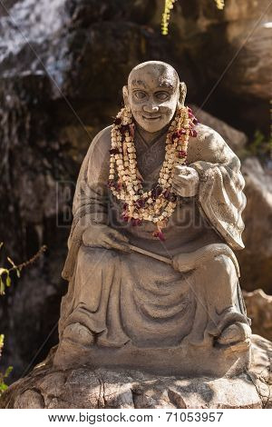 Buddhist Monk Sculpture