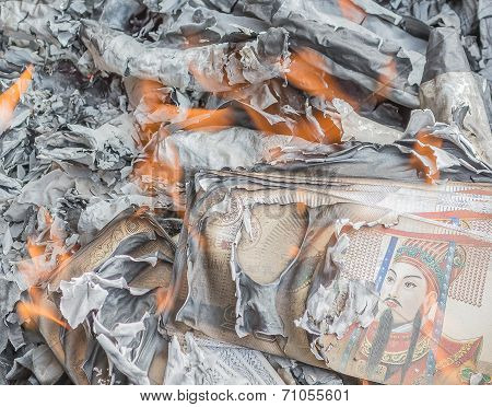Burning Paper