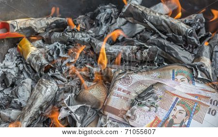Burning Paper