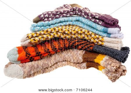 Cadeau chaussettes en laine