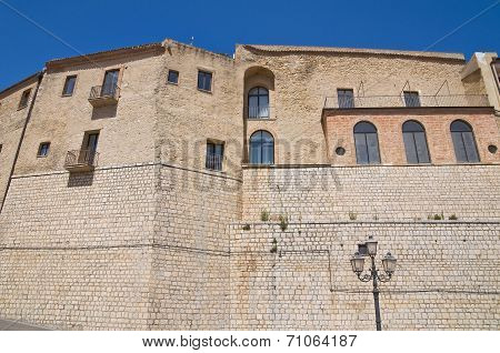 Castle of Acerenza. Basilicata. Italy.