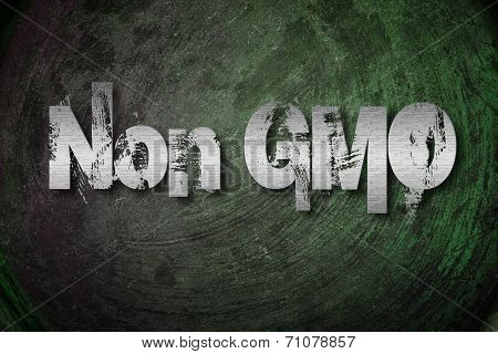 Non Gmo Concept