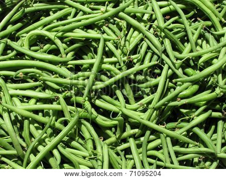 Green Beans Background