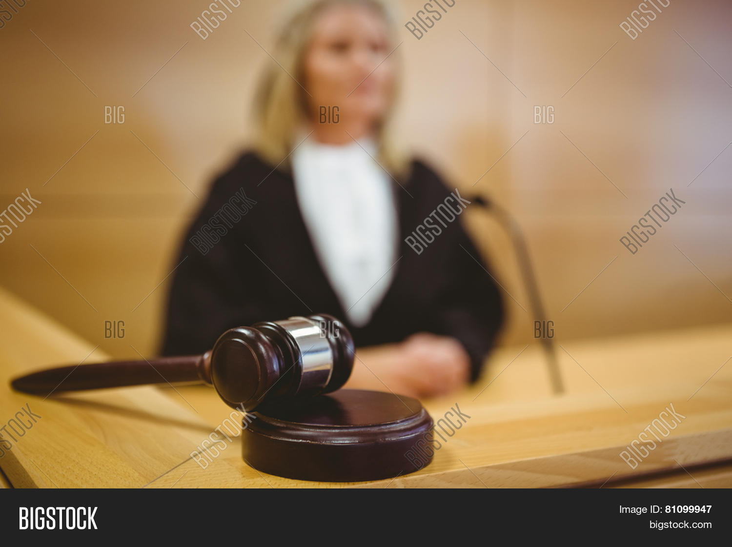 Serious Judge Gavel Image & Photo (Free Trial) Bigstock
