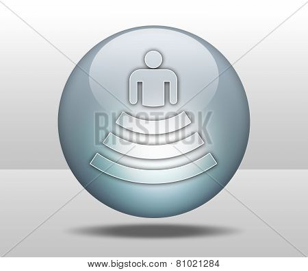 Icon, Button, Pictogram Amphitheater