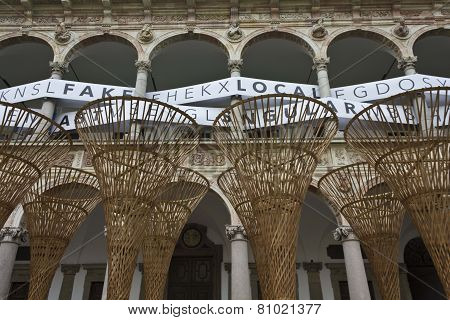 University Of Milan Courtyard