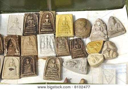 Mange Buddha billede små
