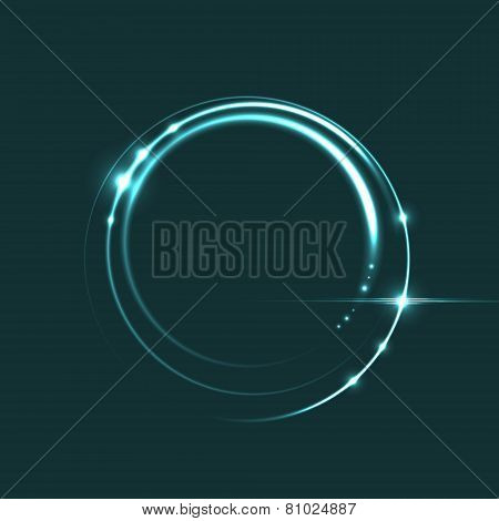 Vector Abstract Circles Background