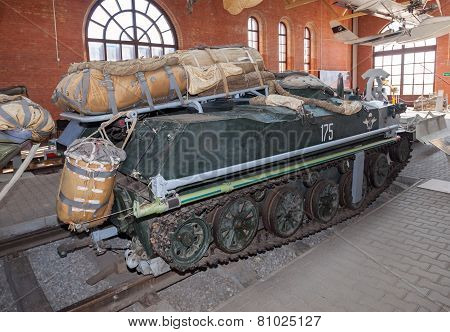 The Bmd-1 Is A Soviet Airborne Amphibious Tracked Infantry Fighting Vehicle
