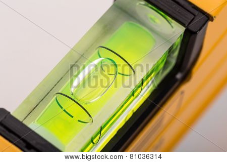 Green bubble level