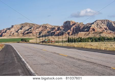 Rural Wyoming landscape