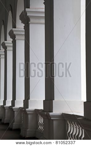 KOLKATA, INDIA - FEBRUARY 15: The Indian Museum of Kolkata, India, on February 15, 2014. This was founded in 1814 and is the largest museum in India with rare collections of antiques