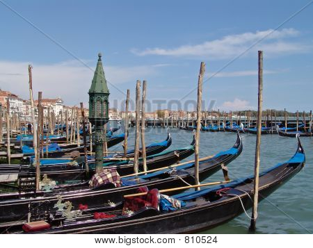 베니스에서 곤돌라입니다. 이탈리아