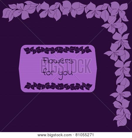Flowers for you