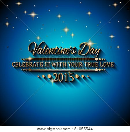 Valentine's Day background for dinner invitations, romantic letterheads, book covers, poster layout