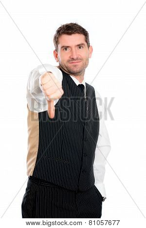 Businessman Withthumb Down