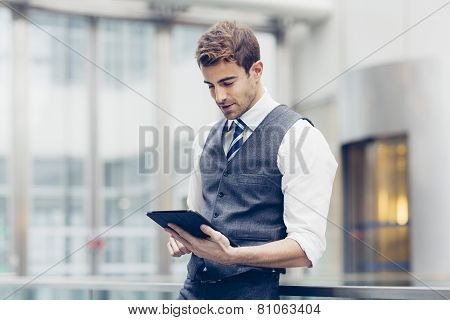 portrait of businessman