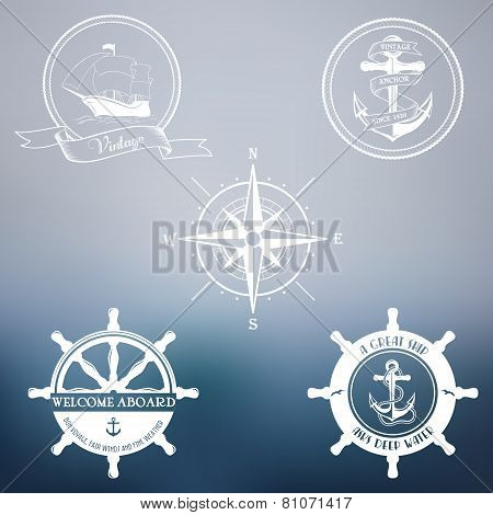 Vintage marine stamps