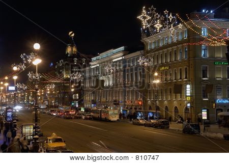 넵스키 대로에 볼 합니다. 상트페테르부르크입니다. 러시아