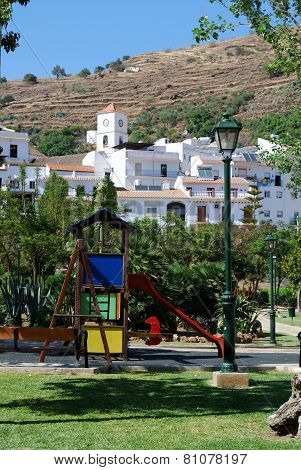 White village, Algarrobo.