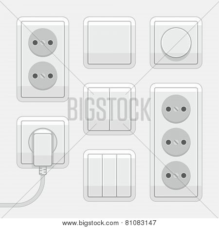 Switches and sockets
