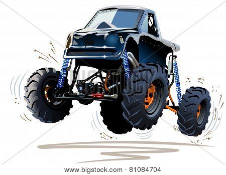 Cartoon Monster Truck