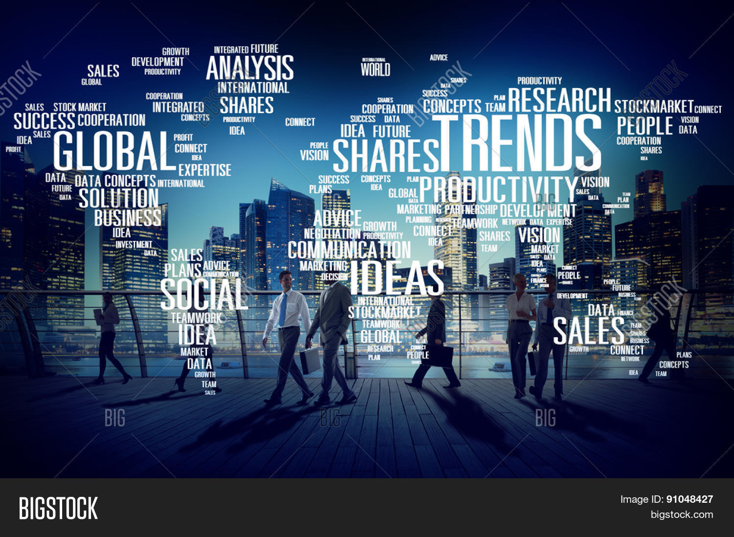 Trends World Map Image & Photo (Free Trial) Bigstock