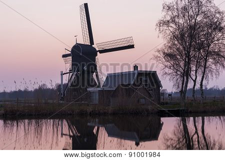 Mill At Woerdens Verlaat
