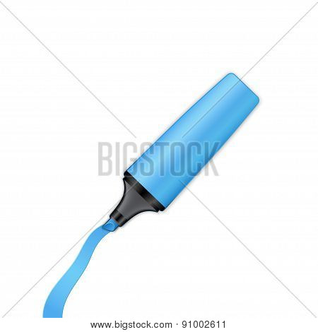 Marker On White Background