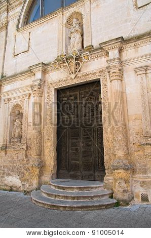 Church of St. Chiara. Matera. Basilicata. Southern Italy.