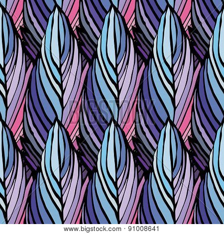 Feather Seamless Pattern