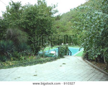 Piscina nel verde